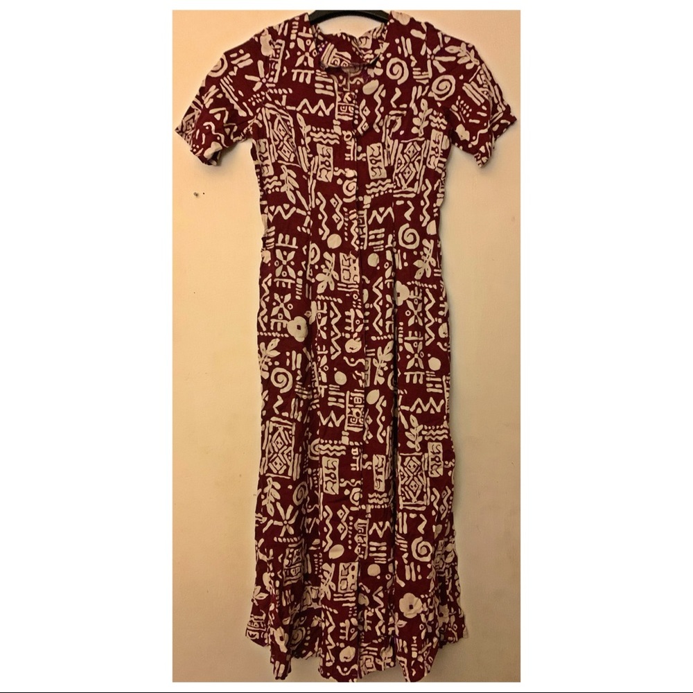 Tribal/Tahiti dress